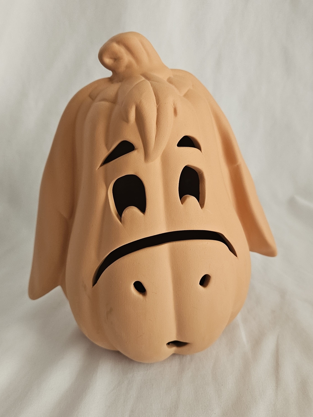 Disney Eeyore Jack-O-Lantern Pumpkin Terracotta Light Halloween Winnie The Pooh